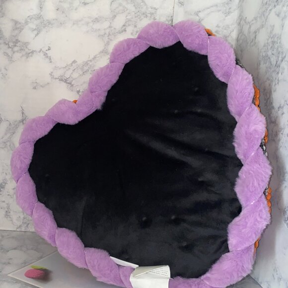 Cupcakes & Cashmere Purple and Black Decorative Pillow - Picture 3 of 3